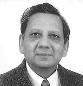 Prof V R Mehta